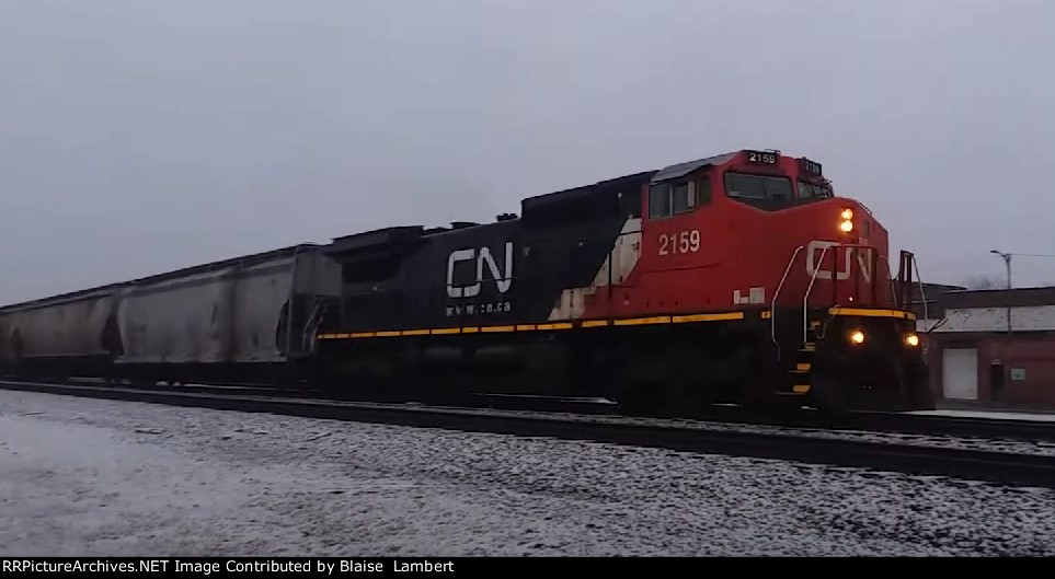 CN grain train